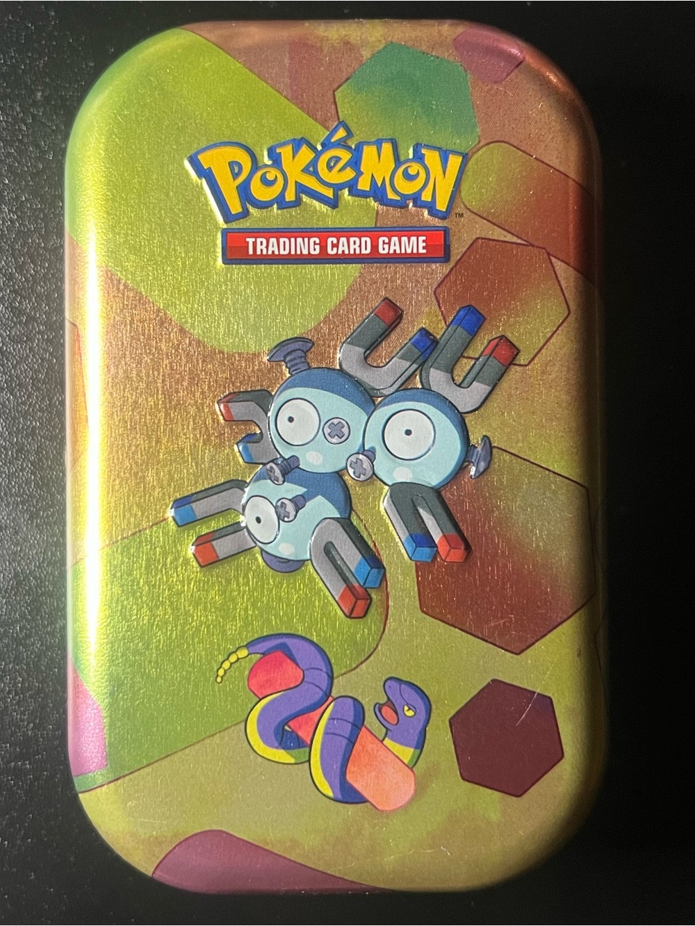 Pokemon TCG Kanto Friends Mini Tin magneton Collectible Box - EMPTY